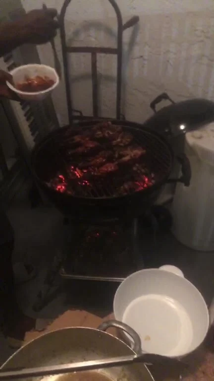 Much love to the Fam for the Food